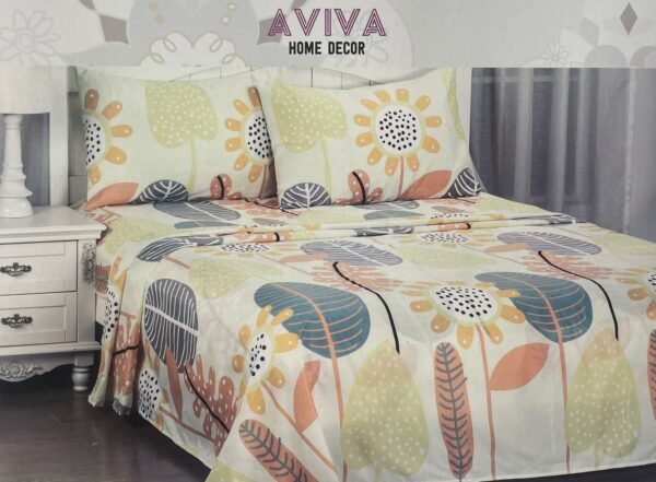 Sabanas Estampada Aviva Full 4 Piezas - Image 2