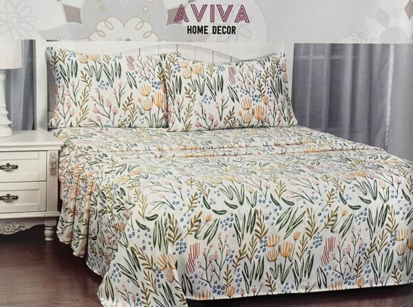 Sabanas Estampada Aviva Full 4 Piezas - Image 5