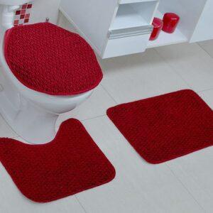 Set de Alfombra Para Baño