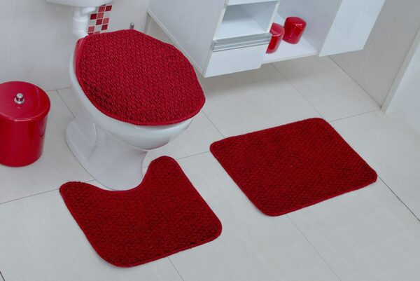 Set de Alfombra Para Baño