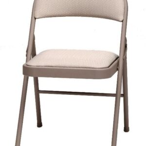 Silla Plegable Acolchonada Beige